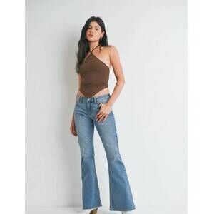 NEW JBD. low-rise bootcut jeans in medium wash